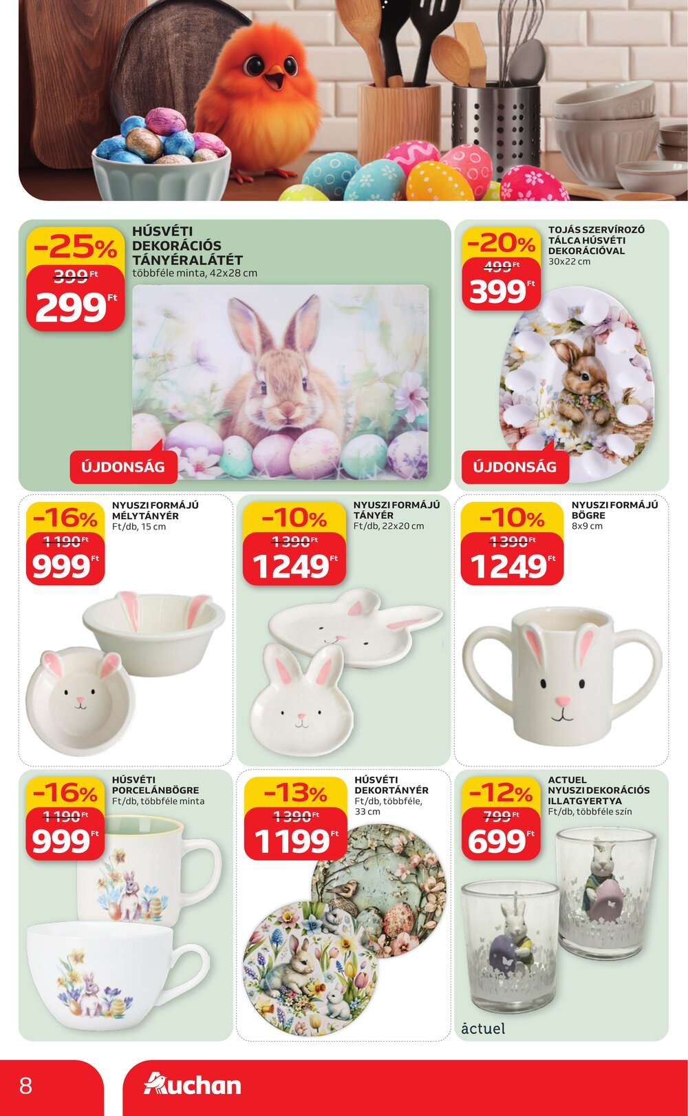 Auchan akciós újság 2026.02.19-től - 8. oldal.