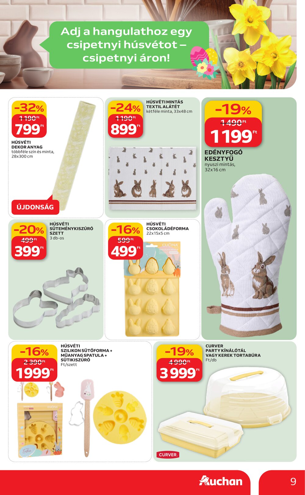 Auchan akciós újság 2026.02.19-től - 9. oldal.