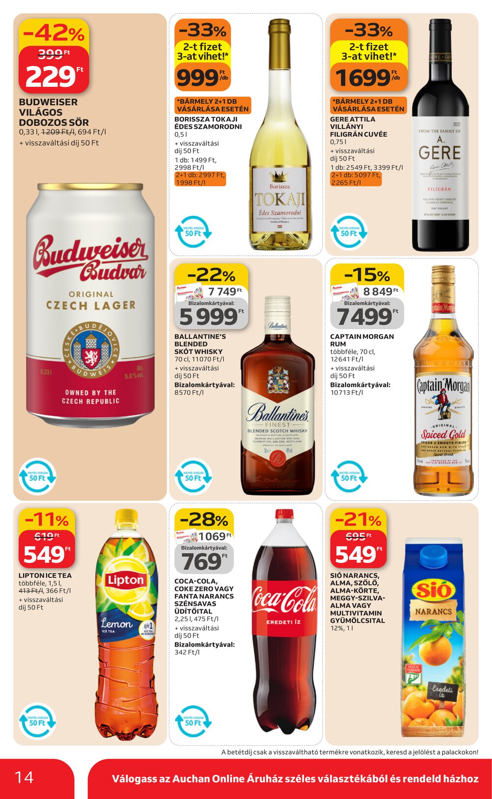 Auchan akciós újság 2026.02.19-től - 14. oldal.