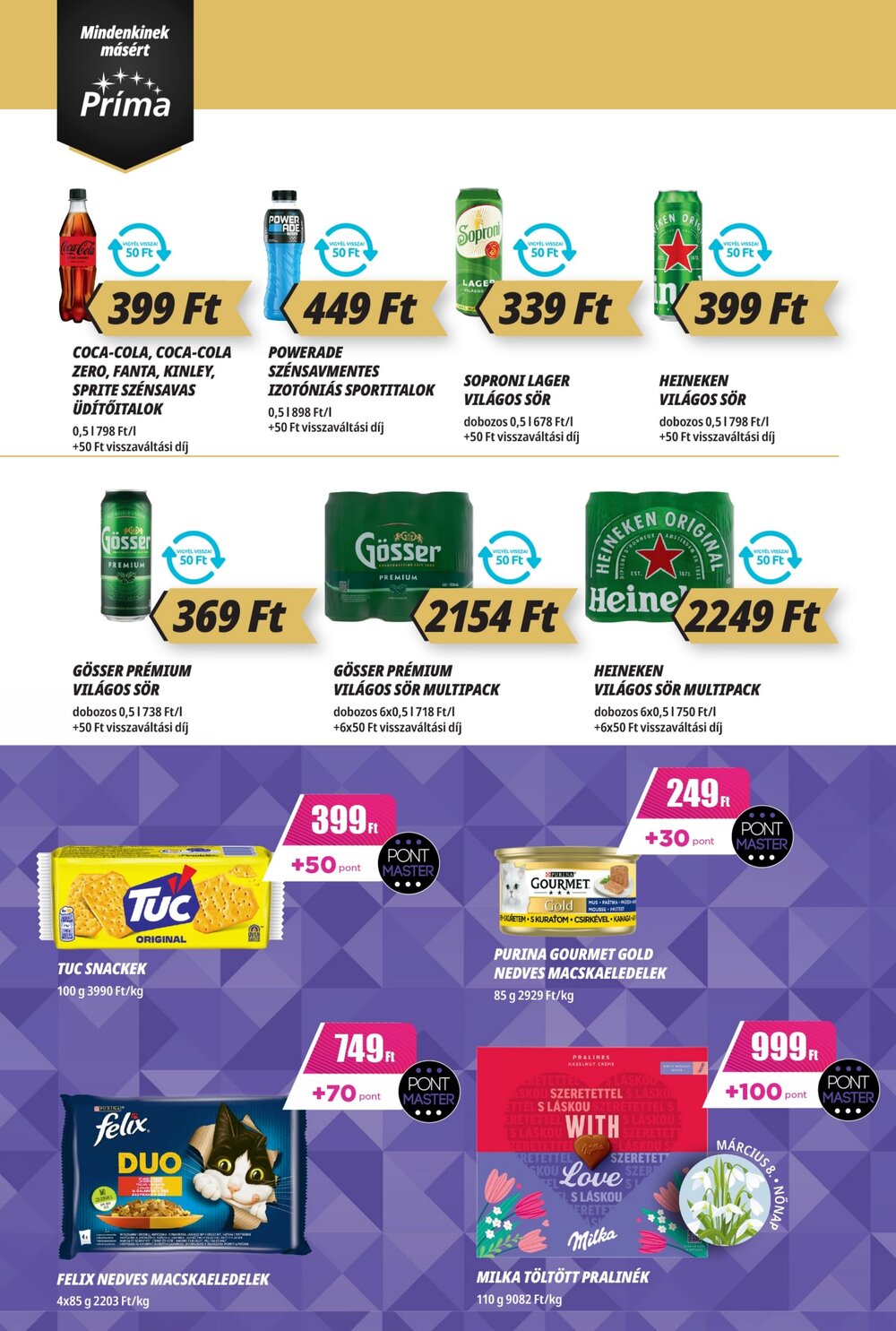 CBA akciós újság 2026.02.19-től - 6. oldal.