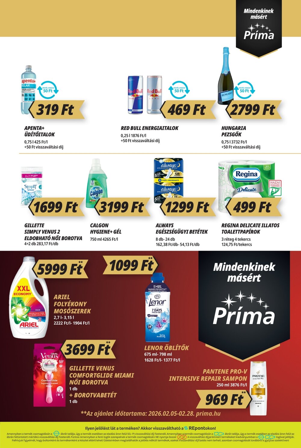 CBA akciós újság 2026.02.19-től - 7. oldal.