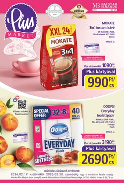PlusMarket akciós újság 2026.02.19-től