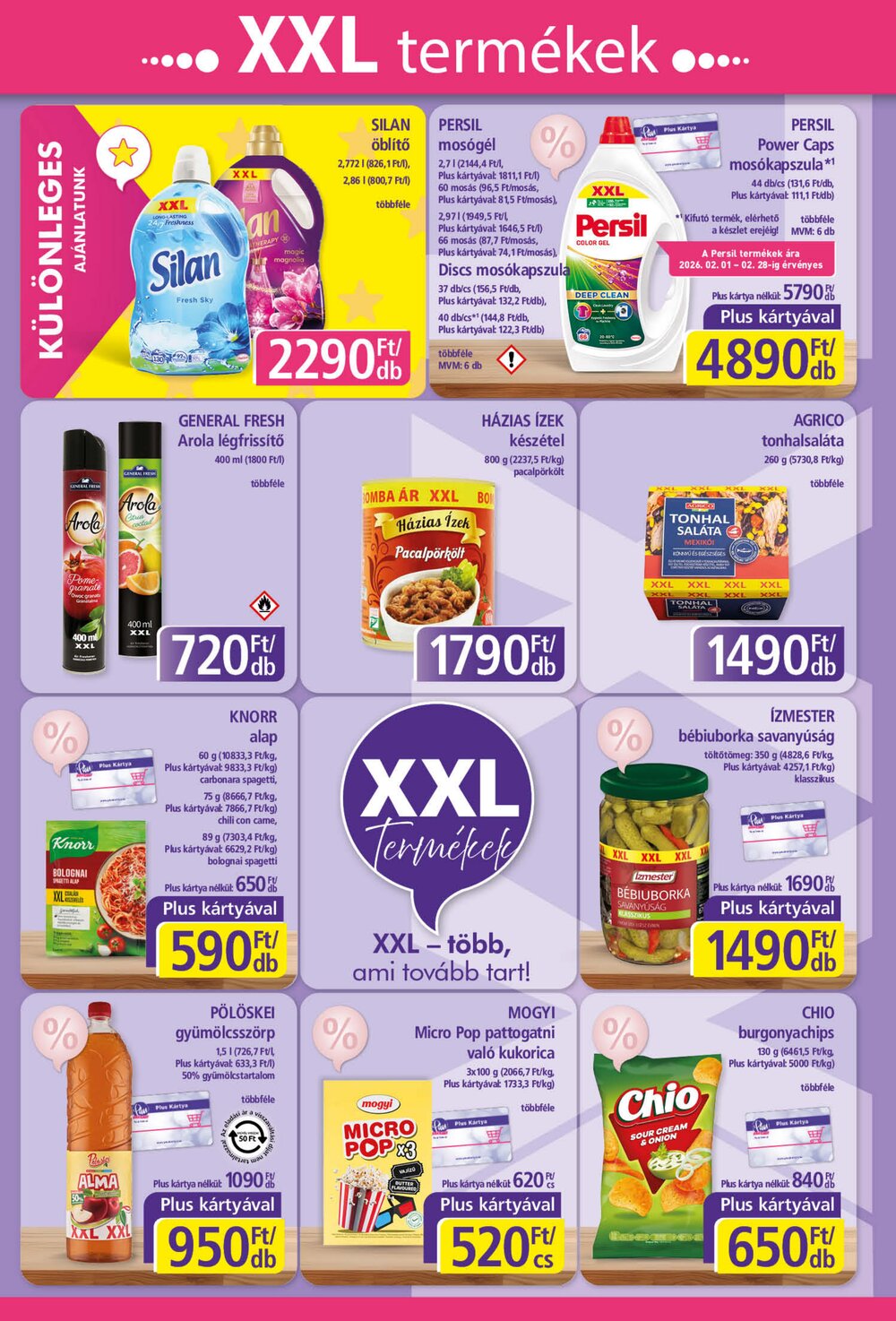 PlusMarket akciós újság 2026.02.19-től - 5. oldal.