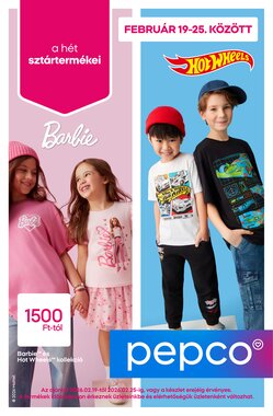 Pepco akciós újság 2026.02.19-től