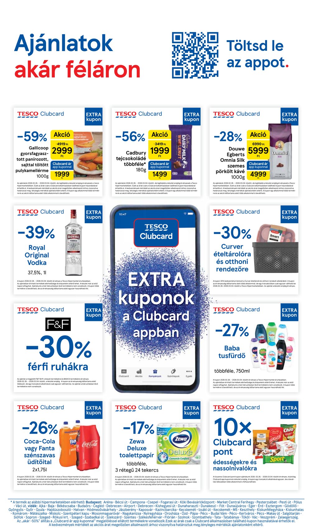 Tesco akciós újság 2026.02.25-től - 12. oldal.