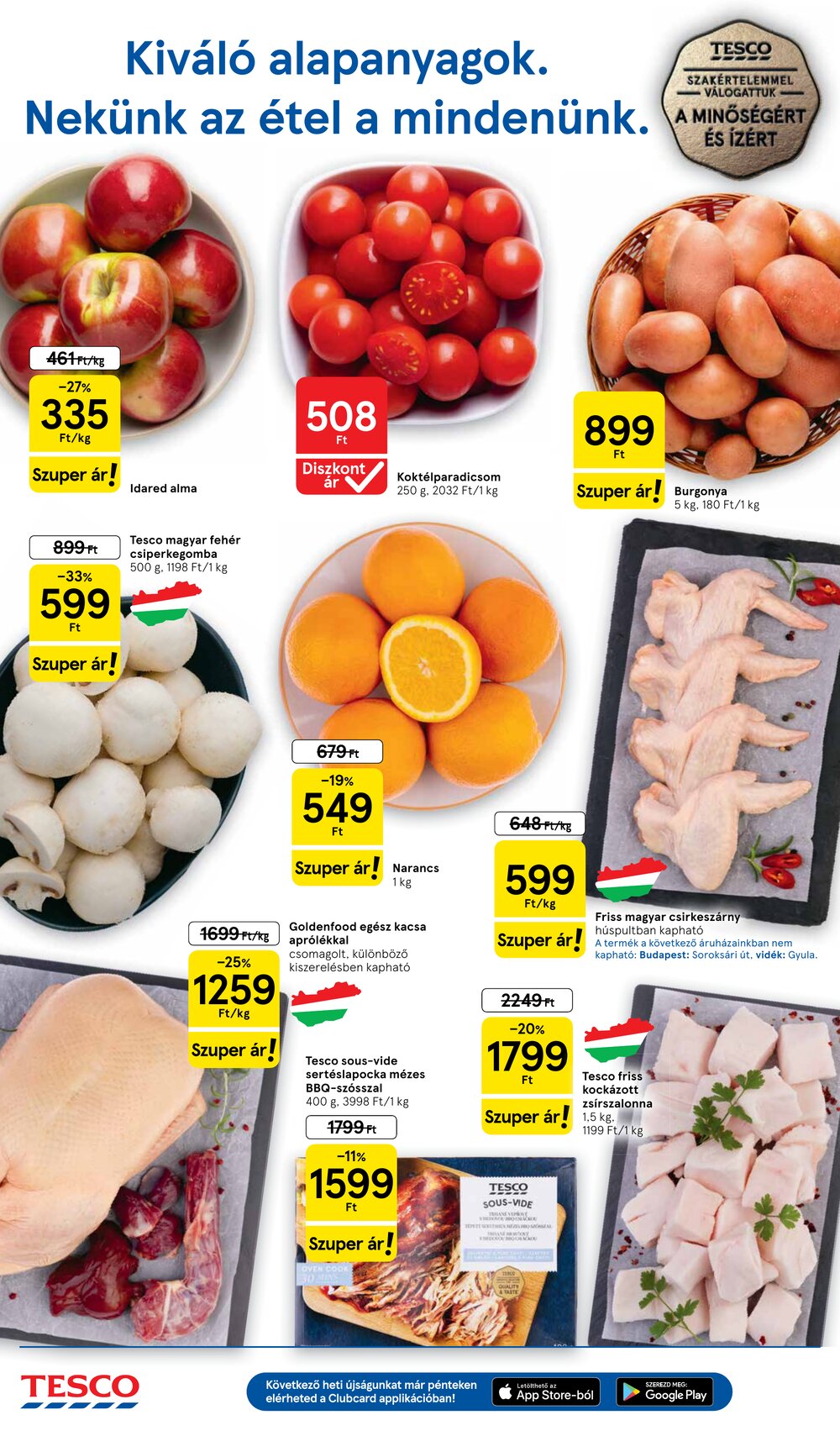 Tesco akciós újság 2026.02.25-től - 2. oldal.