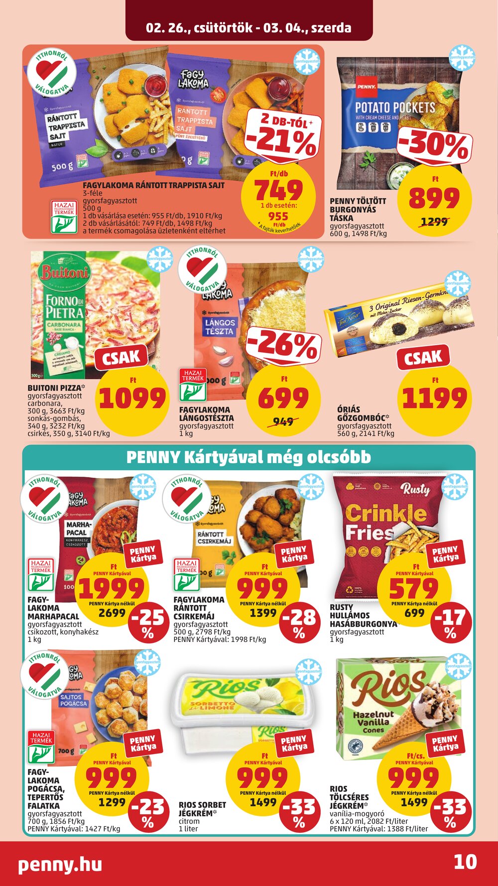 Penny Market akciós újság 2026.02.26-tól - 14. oldal.