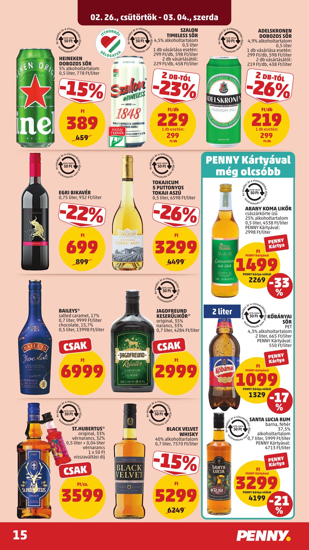 Penny Market akciós újság 2026.02.26-tól - 19. oldal.