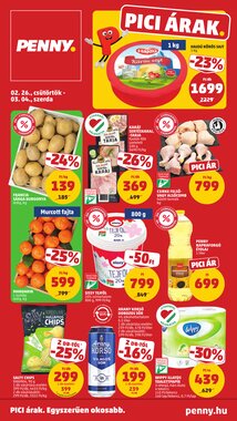 Penny Market akciós újság 2026.02.26-tól