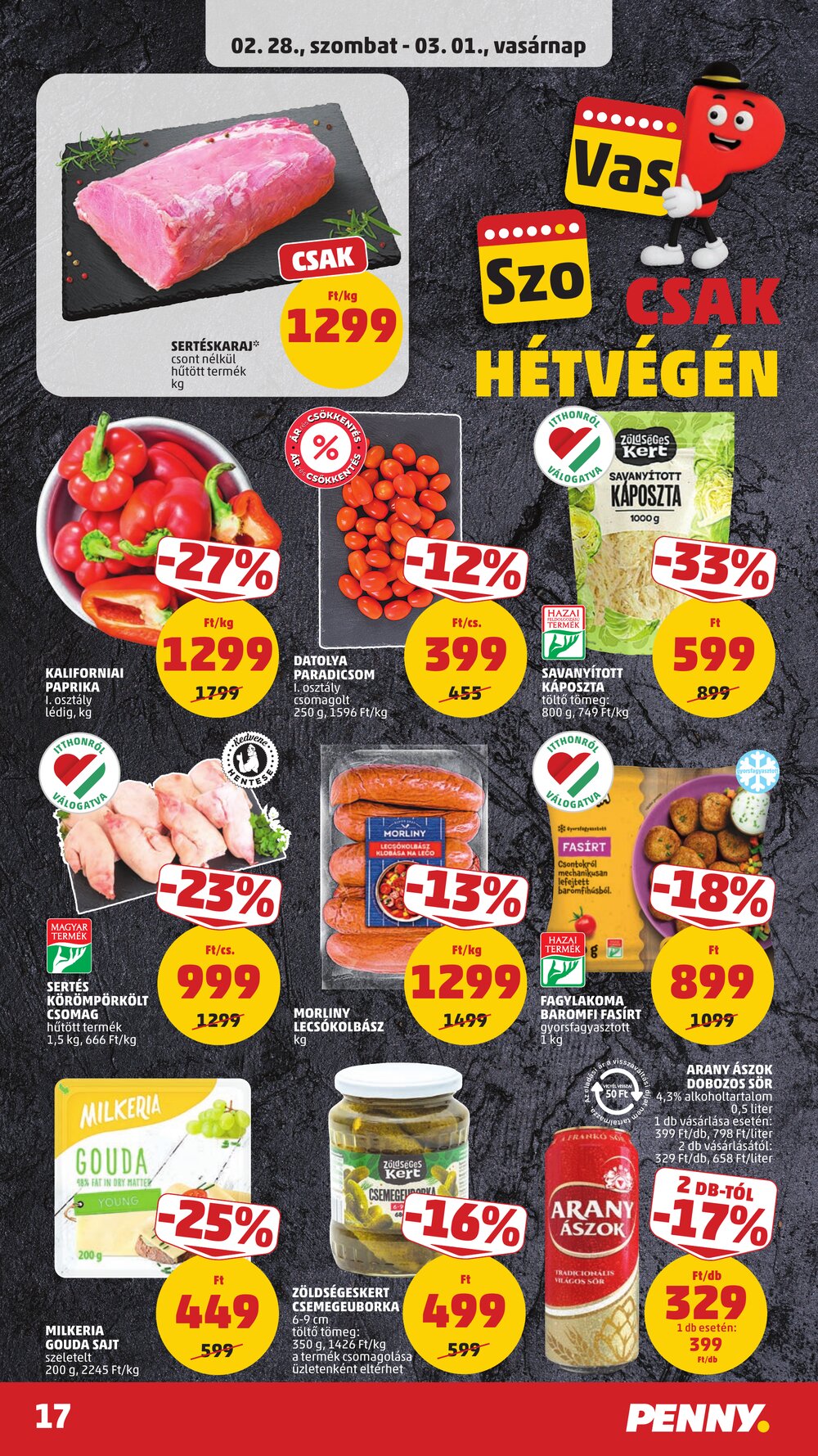 Penny Market akciós újság 2026.02.26-tól - 21. oldal.