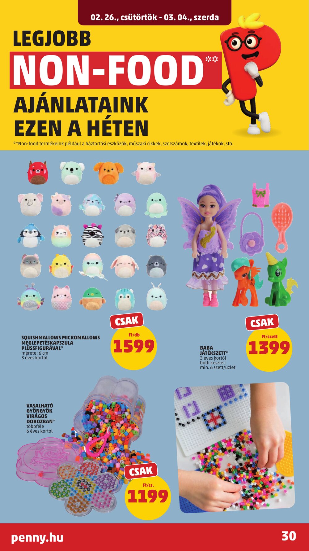 Penny Market akciós újság 2026.02.26-tól - 34. oldal.