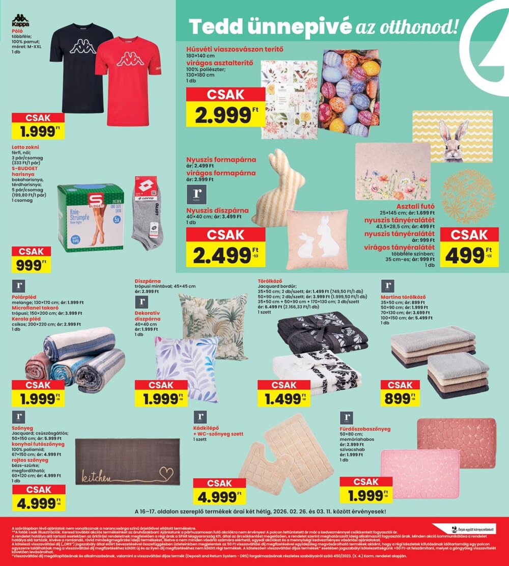Interspar akciós újság 2026.02.26-tól - 17. oldal.