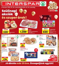 Interspar akciós újság 2026.02.26-tól