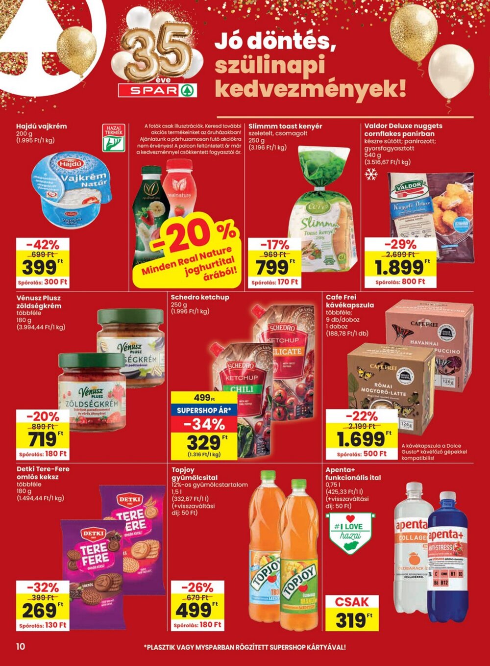 Spar akciós újság 2026.02.26-tól - 10. oldal.