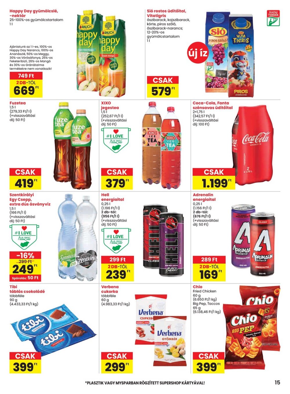 Spar akciós újság 2026.02.26-tól - 15. oldal.