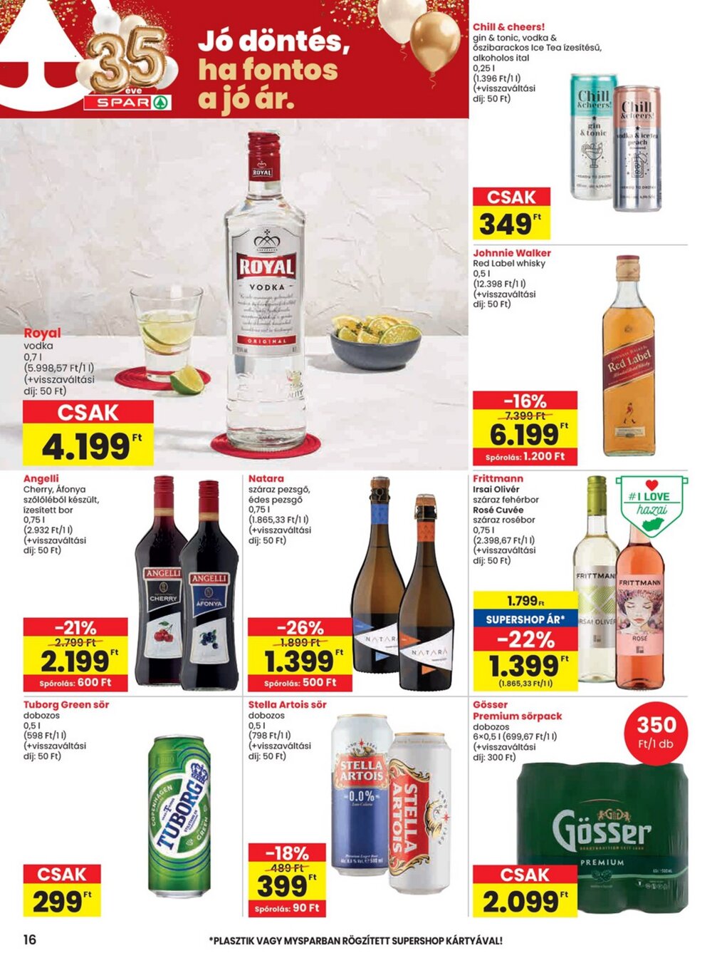 Spar akciós újság 2026.02.26-tól - 16. oldal.