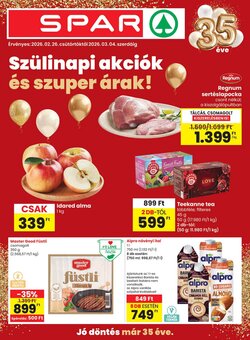 Spar akciós újság 2026.02.26-tól