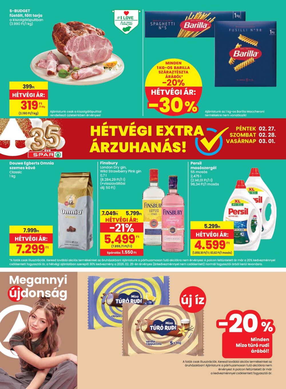 Spar akciós újság 2026.02.26-tól - 20. oldal.