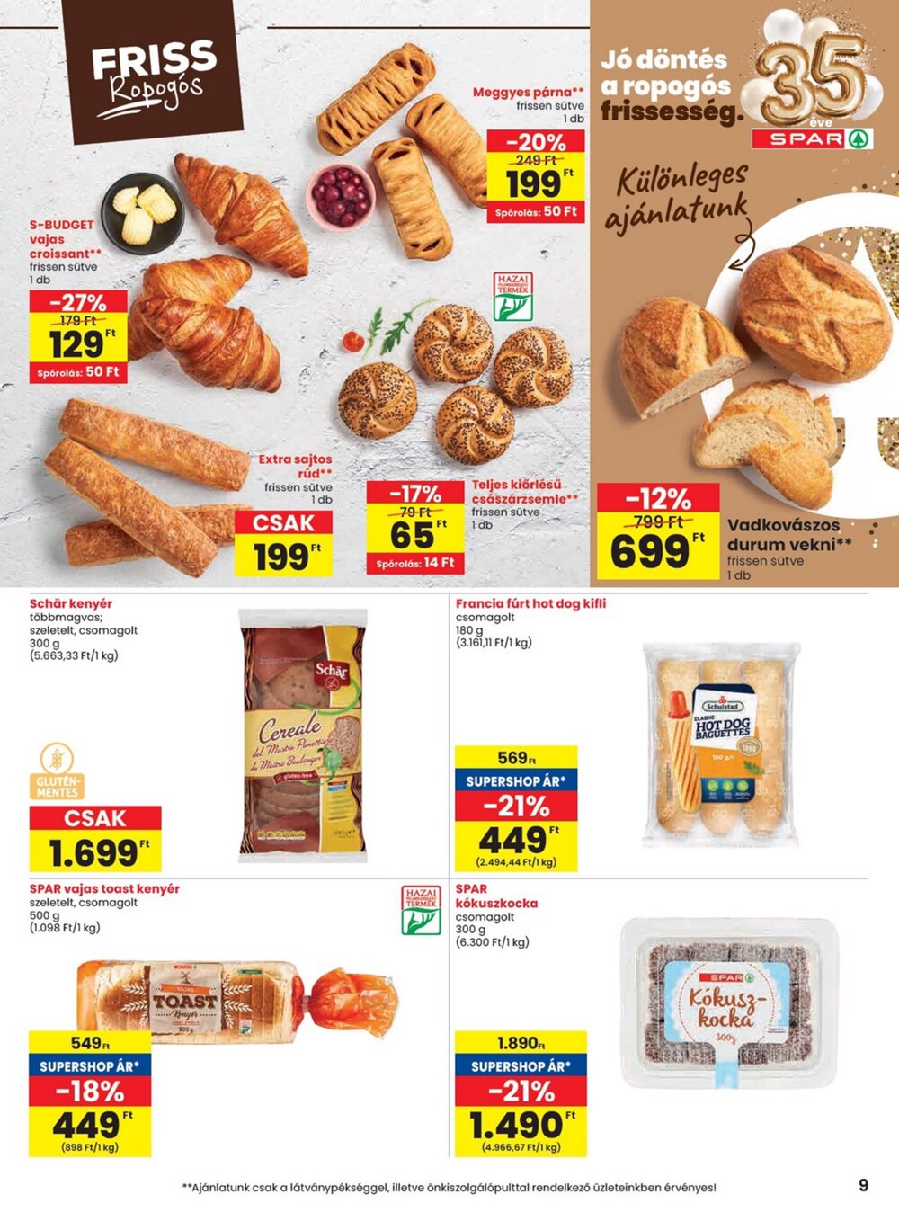 Spar akciós újság 2026.02.26-tól - 9. oldal.