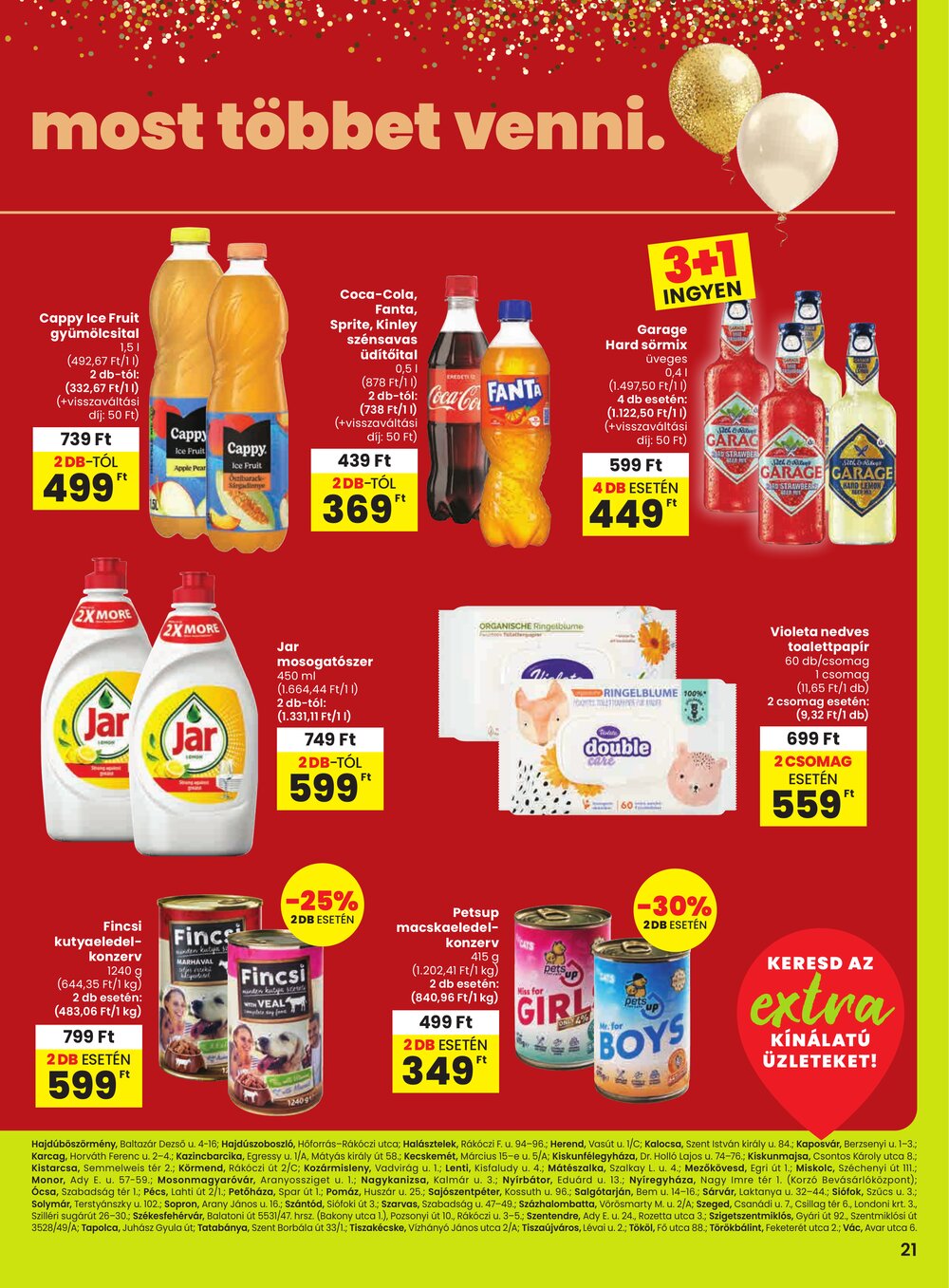 Spar Extra akciós újság 2026.02.26-tól - 2. oldal.