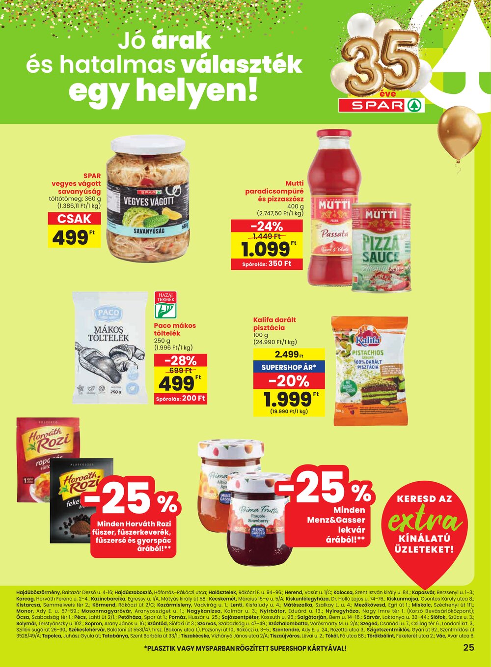 Spar Extra akciós újság 2026.02.26-tól - 6. oldal.