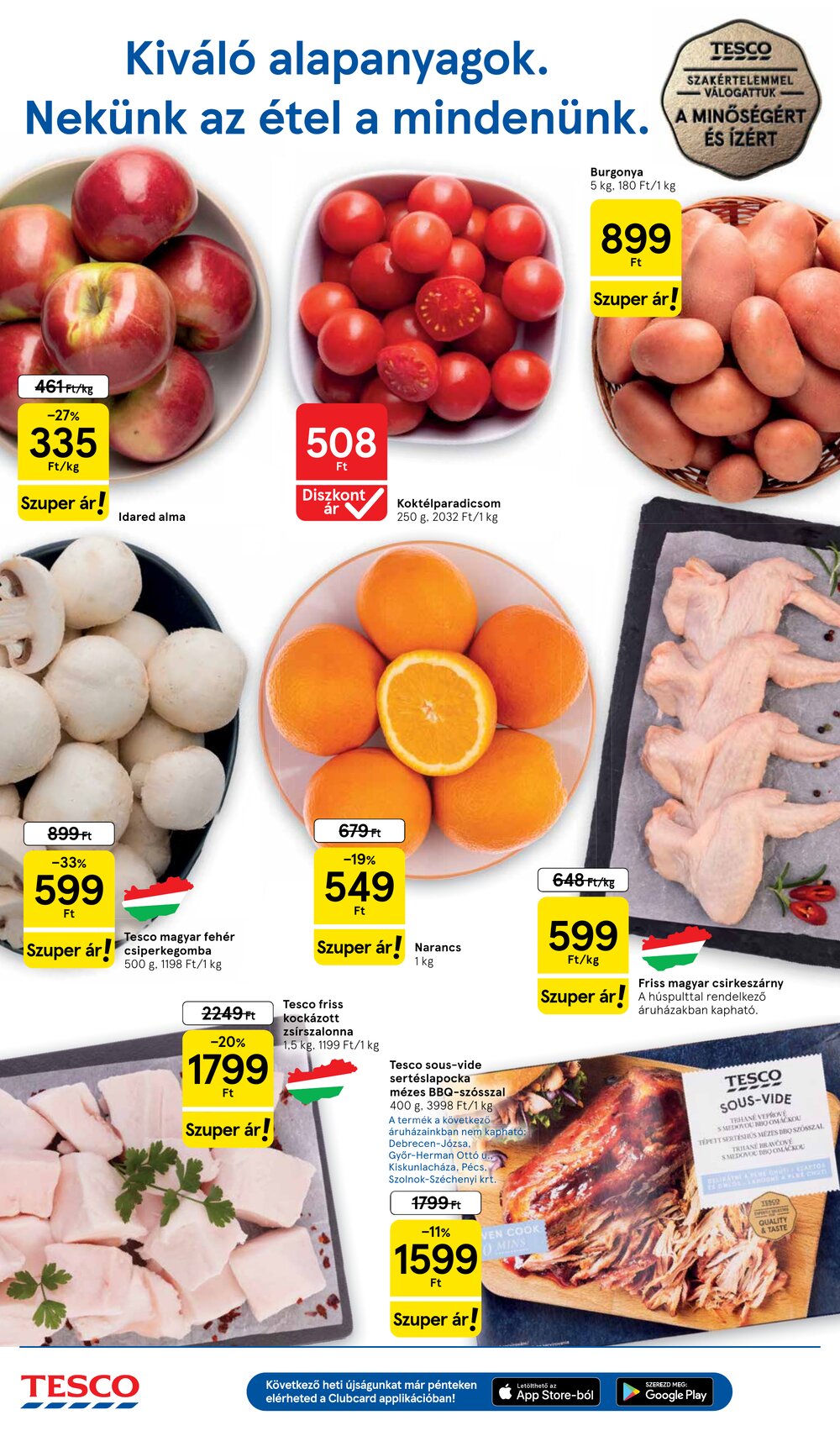 Tesco akciós újság 2026.02.26-tól - 2. oldal.