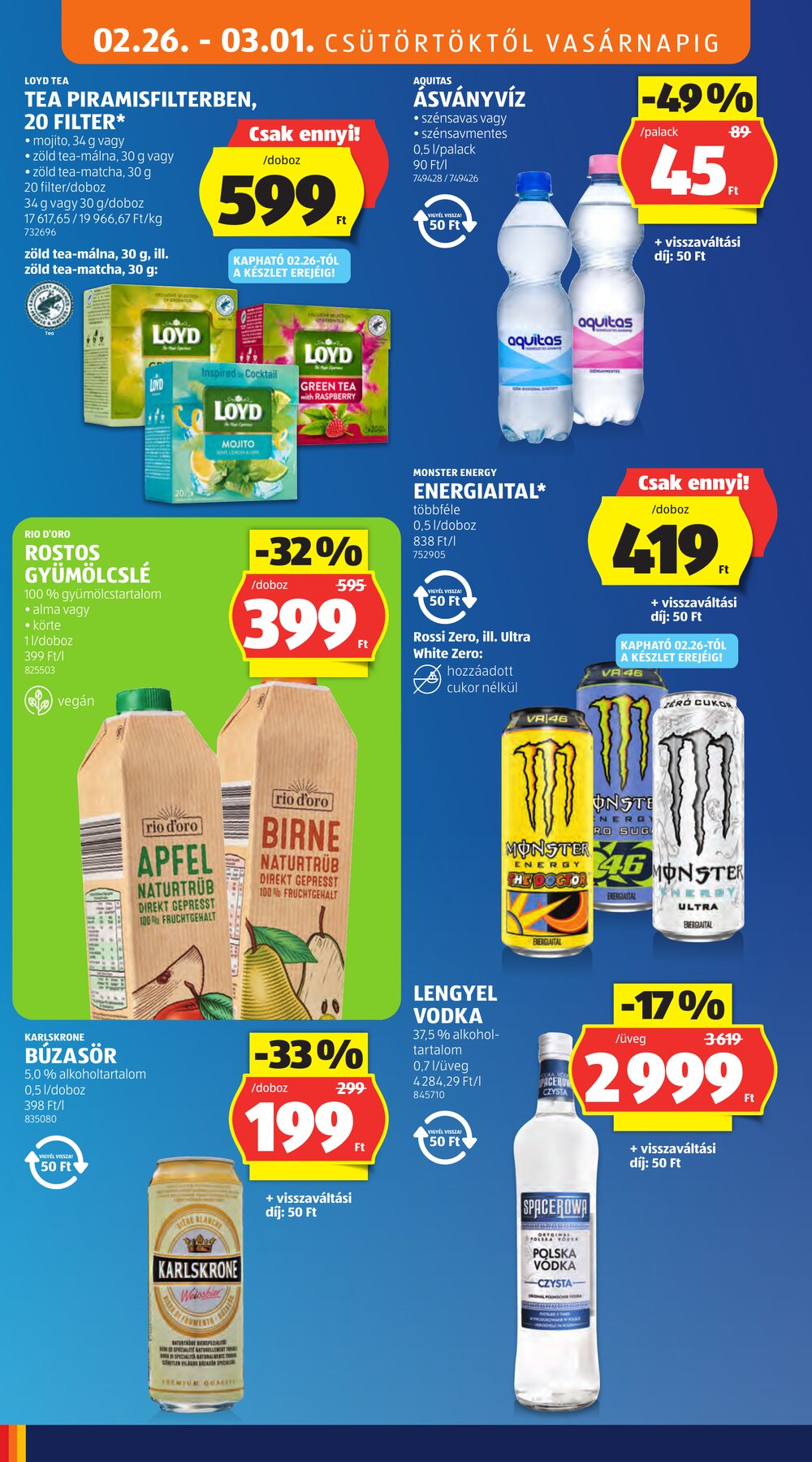 Aldi akciós újság 2026.02.26-tól - 12. oldal.