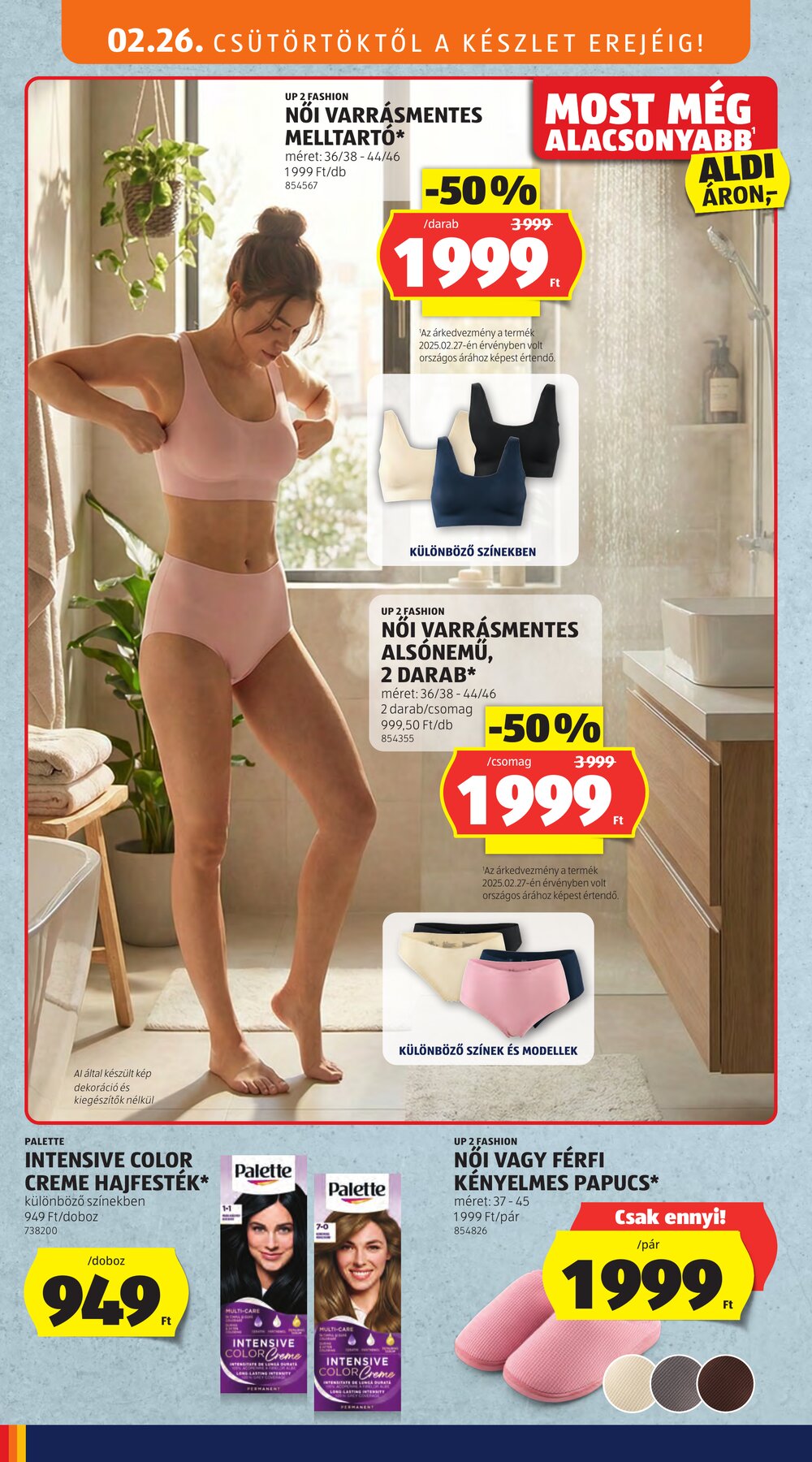 Aldi akciós újság 2026.02.26-tól - 16. oldal.