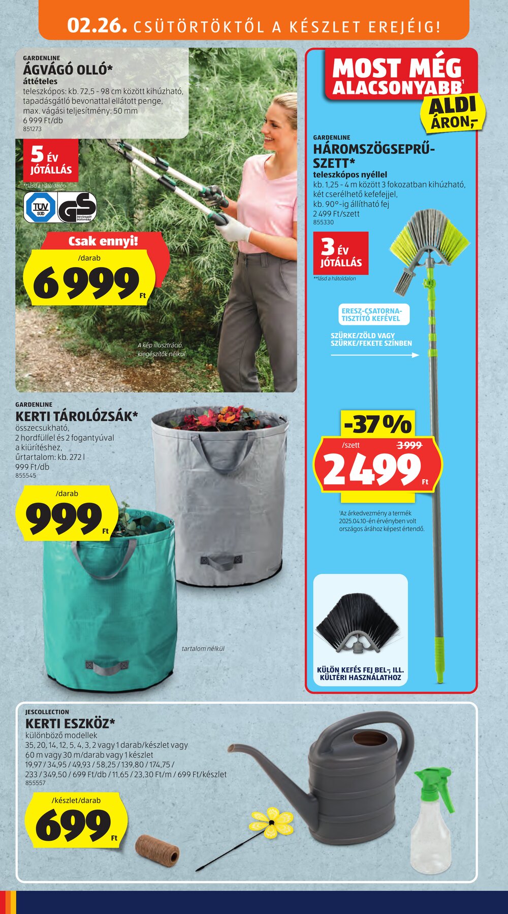 Aldi akciós újság 2026.02.26-tól - 26. oldal.