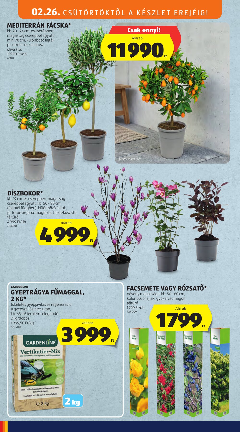 Aldi akciós újság 2026.02.26-tól - 28. oldal.