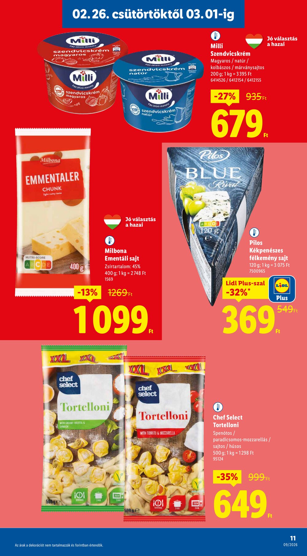 Lidl akciós újság 2026.02.26-tól - 11. oldal.