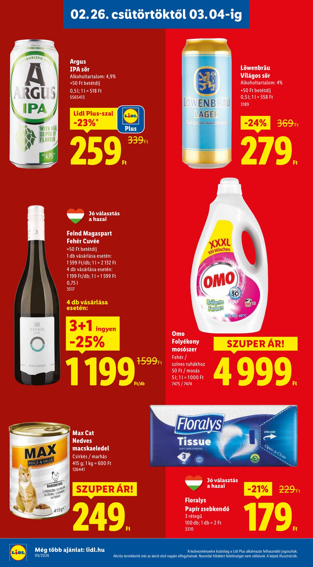 Lidl akciós újság 2026.02.26-tól - 14. oldal.