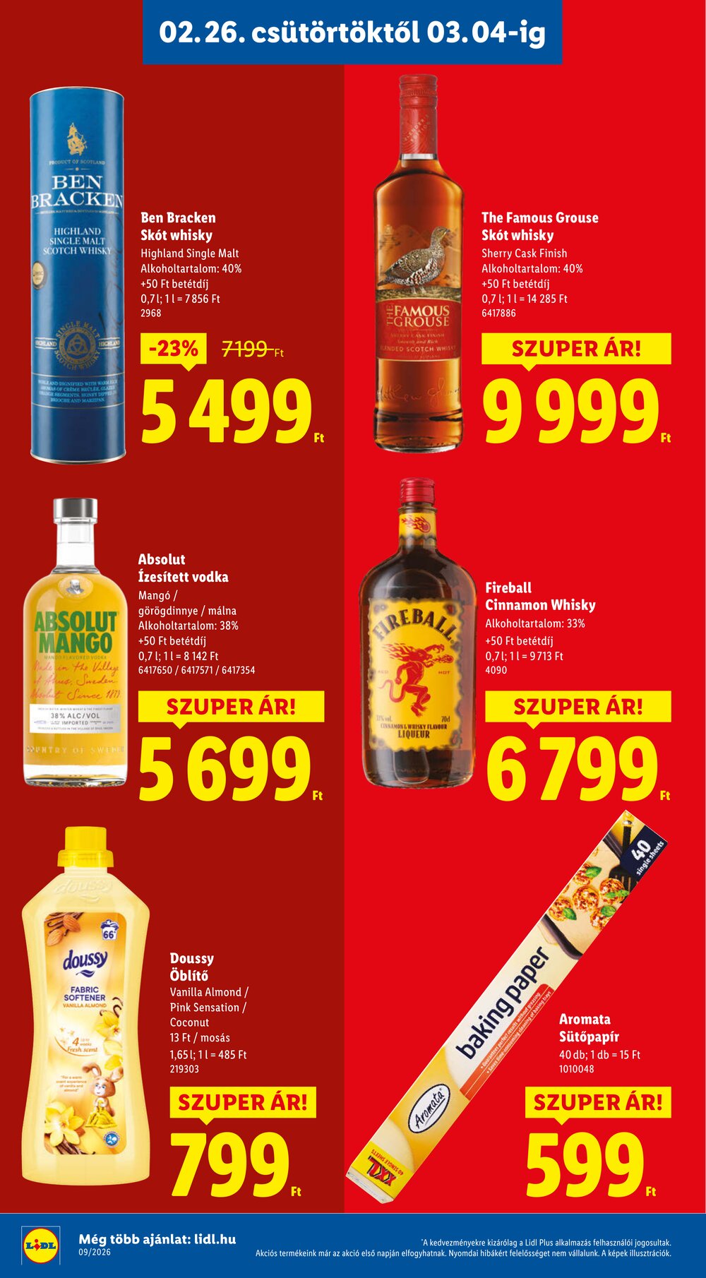 Lidl akciós újság 2026.02.26-tól - 16. oldal.