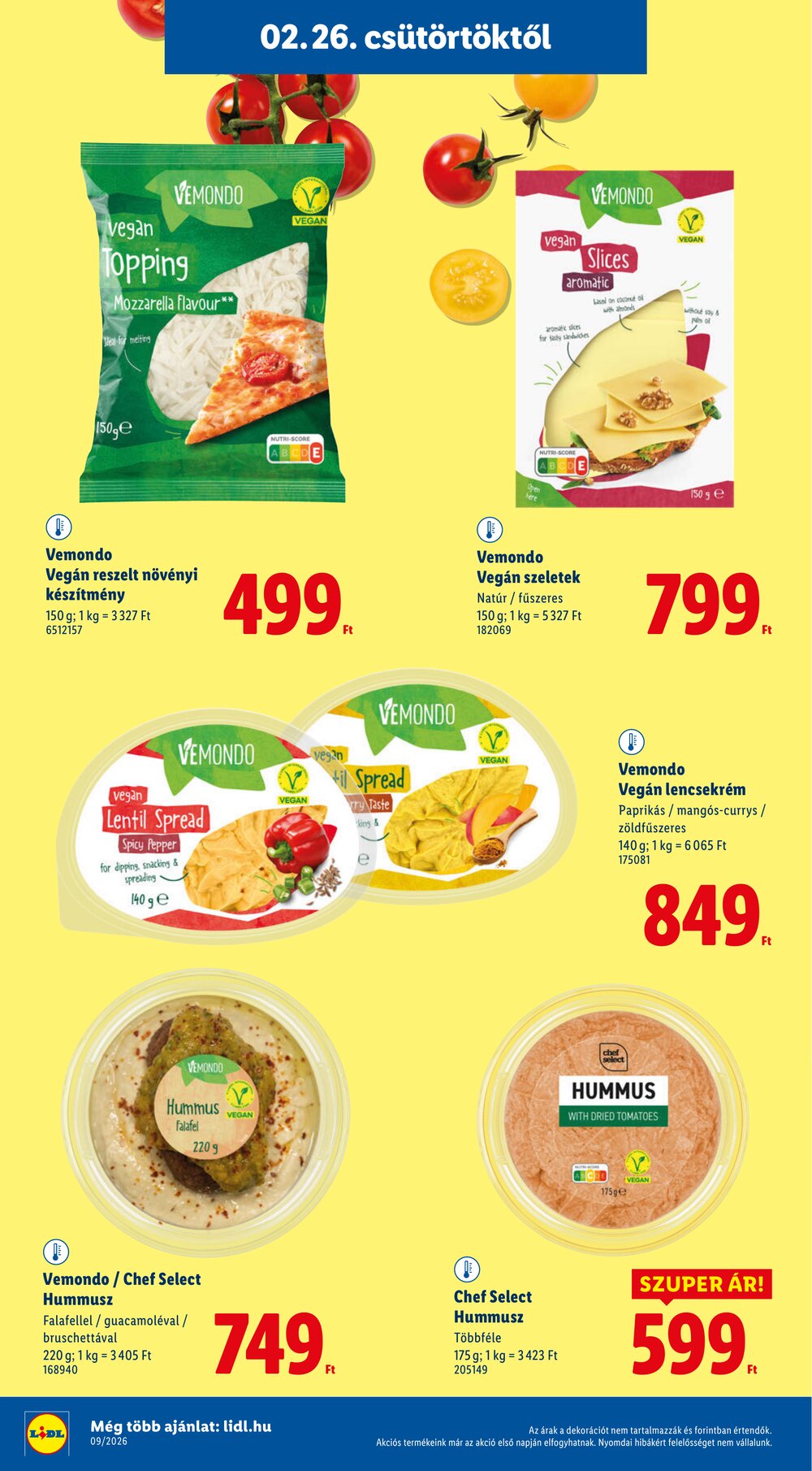 Lidl akciós újság 2026.02.26-tól - 24. oldal.