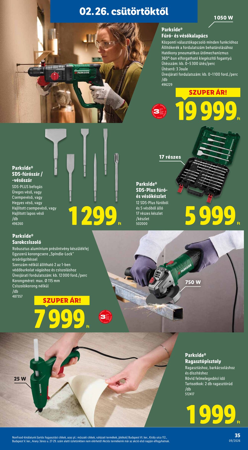 Lidl akciós újság 2026.02.26-tól - 35. oldal.