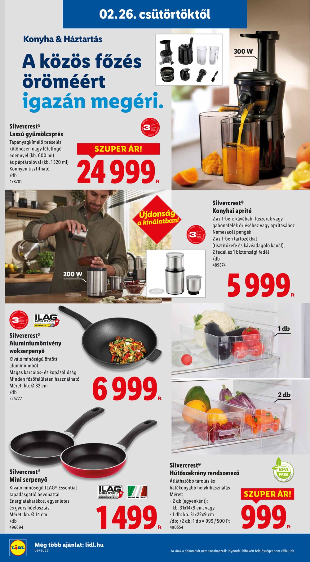 Lidl akciós újság 2026.02.26-tól - 42. oldal.