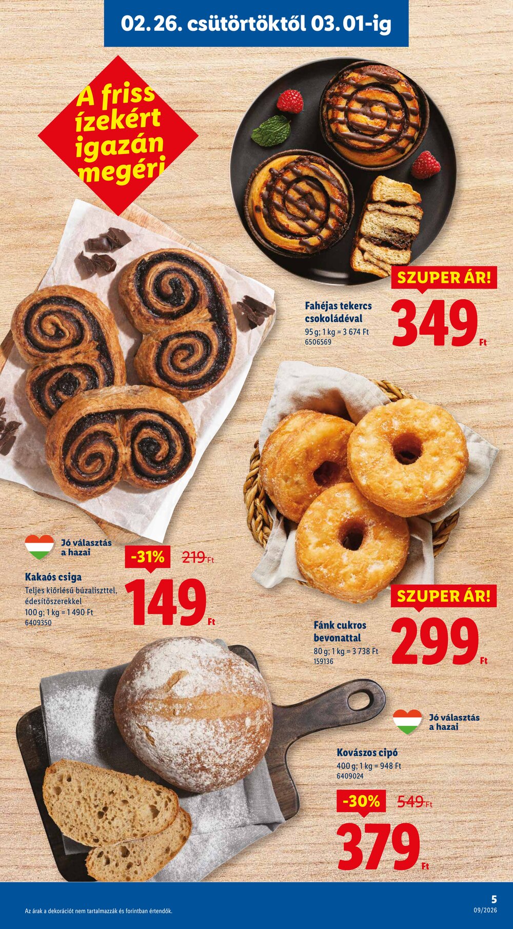 Lidl akciós újság 2026.02.26-tól - 5. oldal.