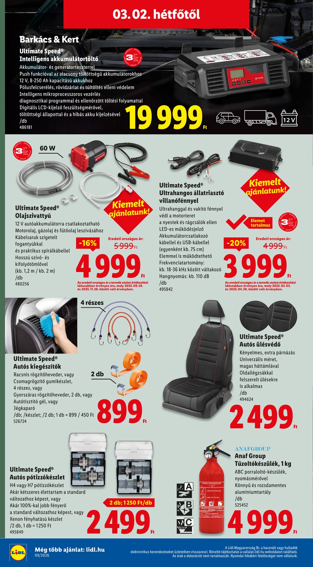 Lidl akciós újság 2026.02.26-tól - 52. oldal.