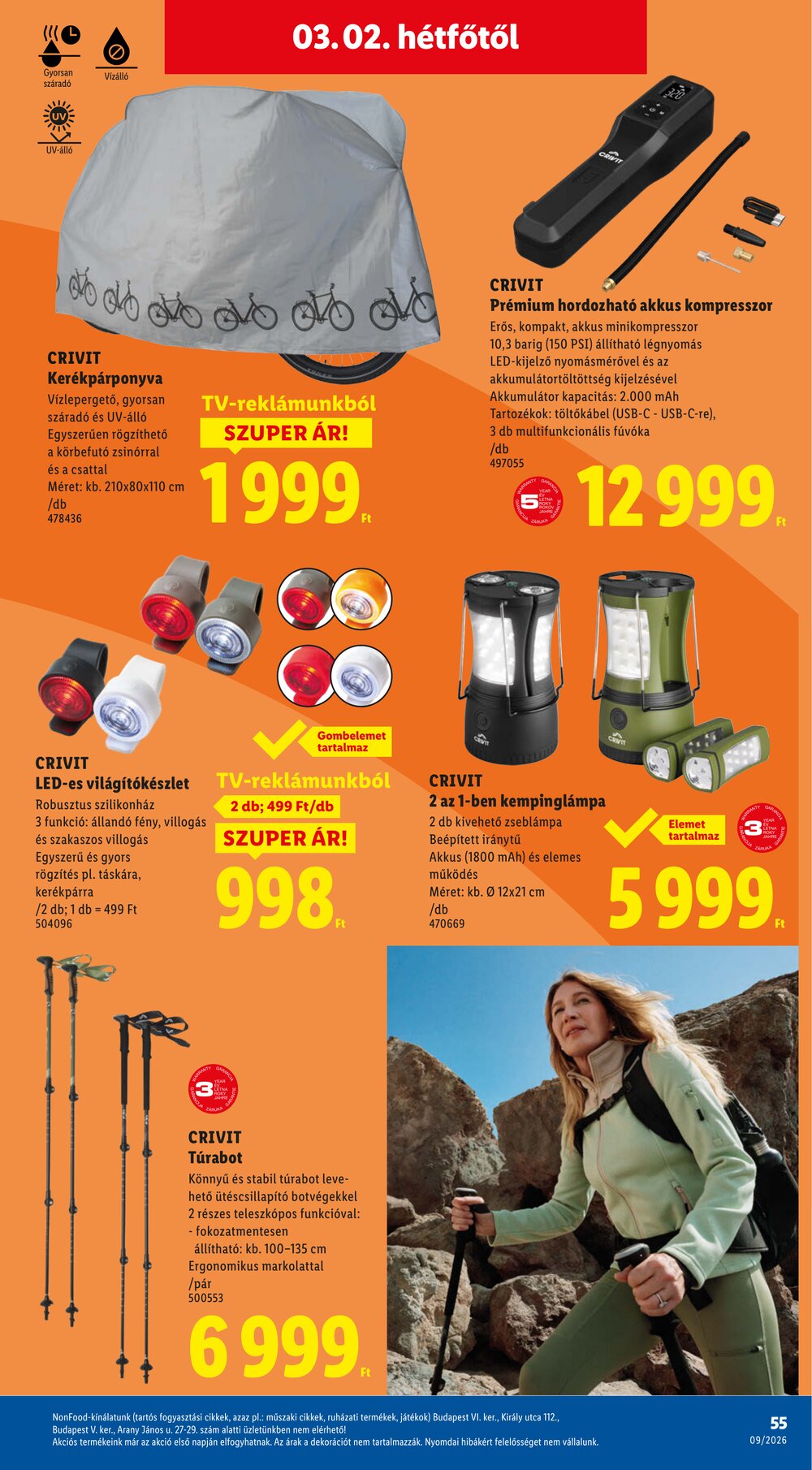 Lidl akciós újság 2026.02.26-tól - 55. oldal.