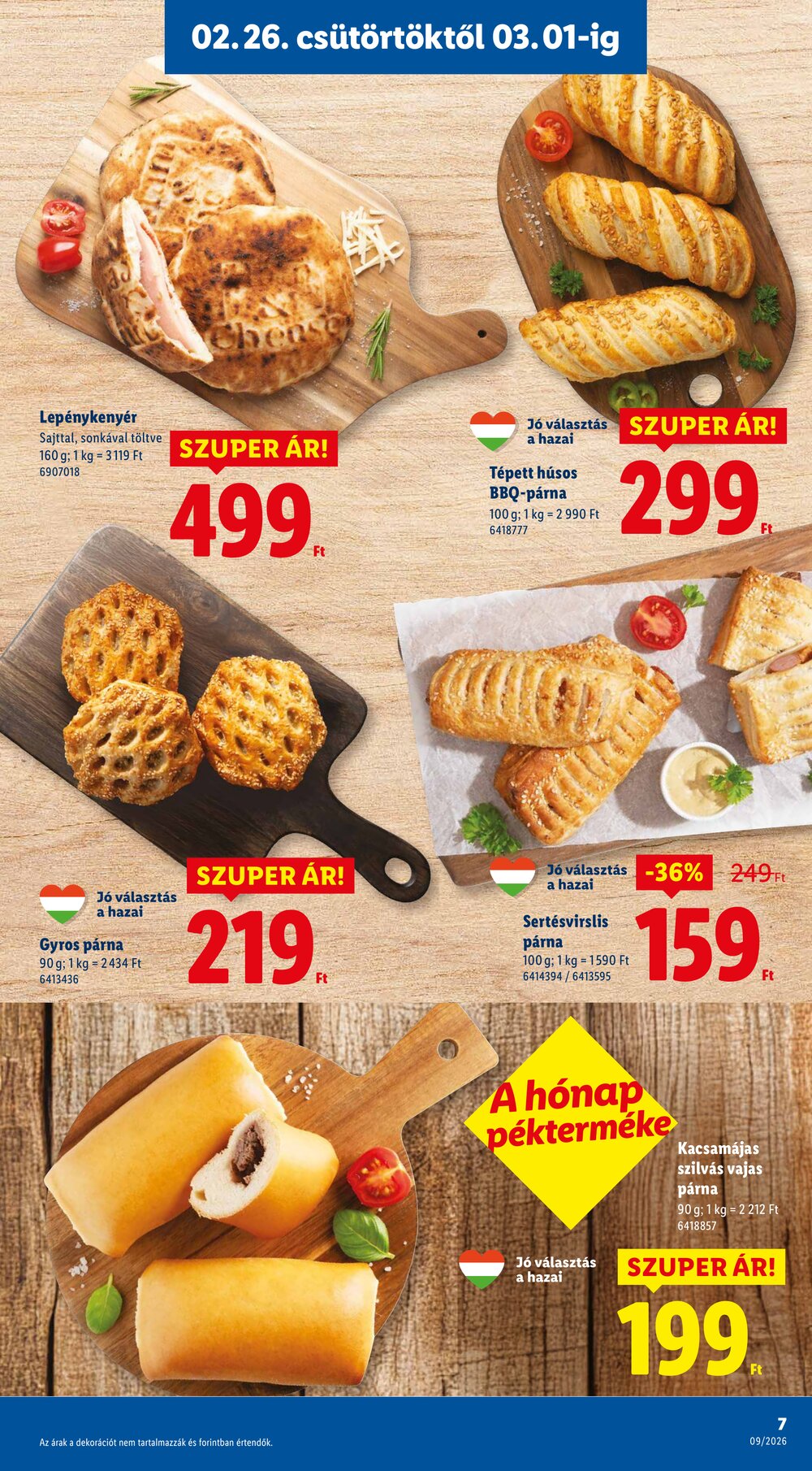 Lidl akciós újság 2026.02.26-tól - 7. oldal.