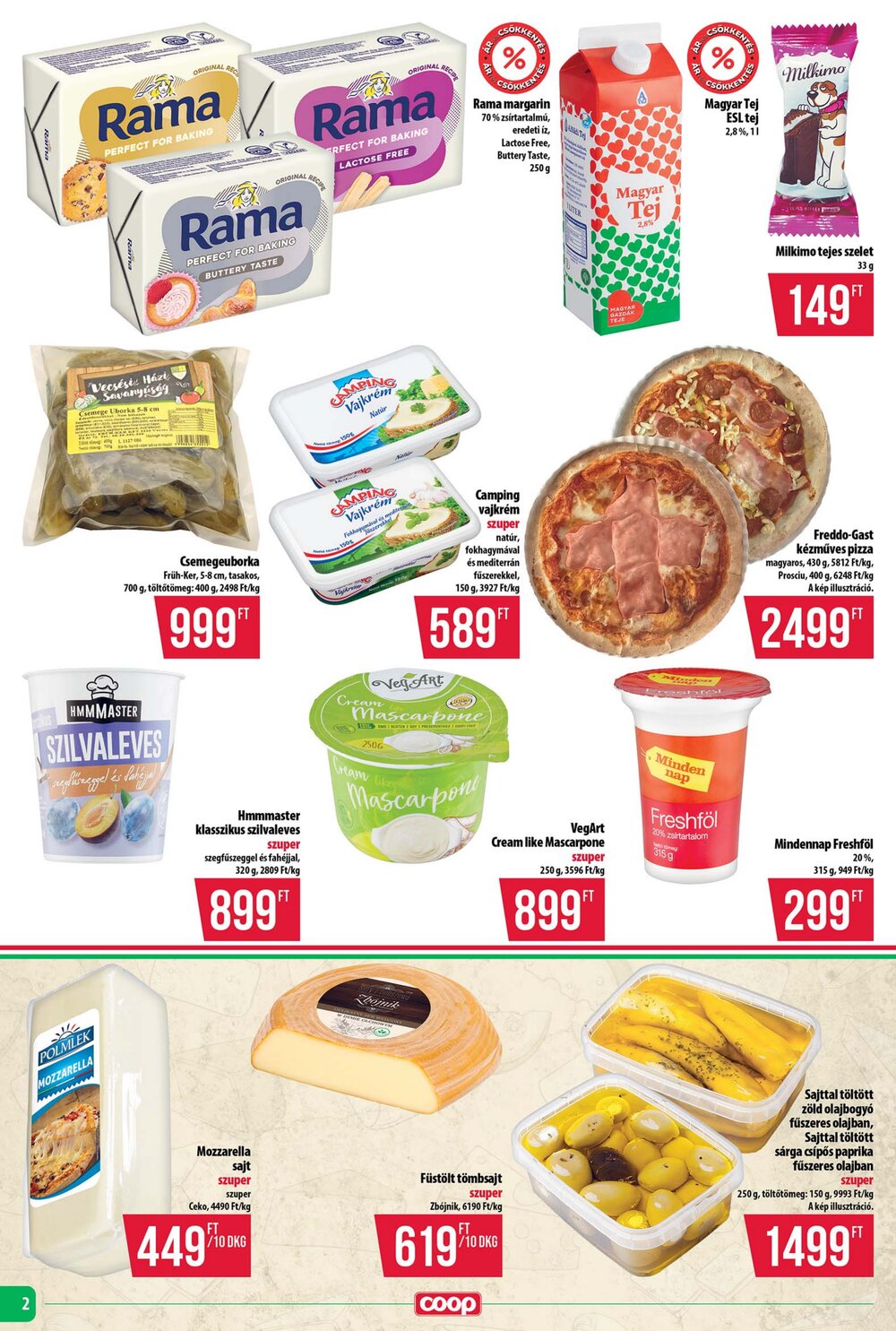 Coop akciós újság 2026.02.26-tól - 2. oldal.