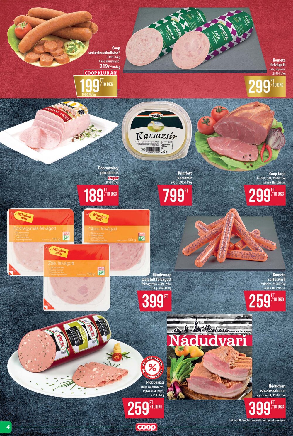 Coop akciós újság 2026.02.26-tól - 4. oldal.