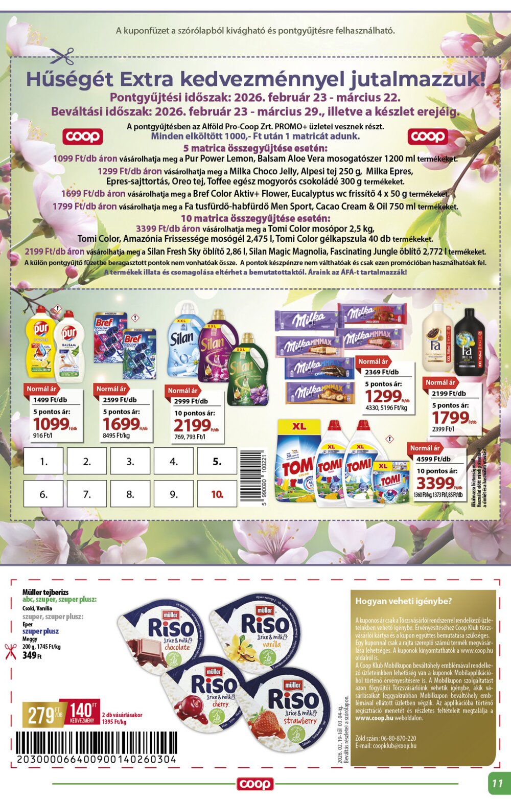 Coop akciós újság 2026.02.26-tól - 11. oldal.