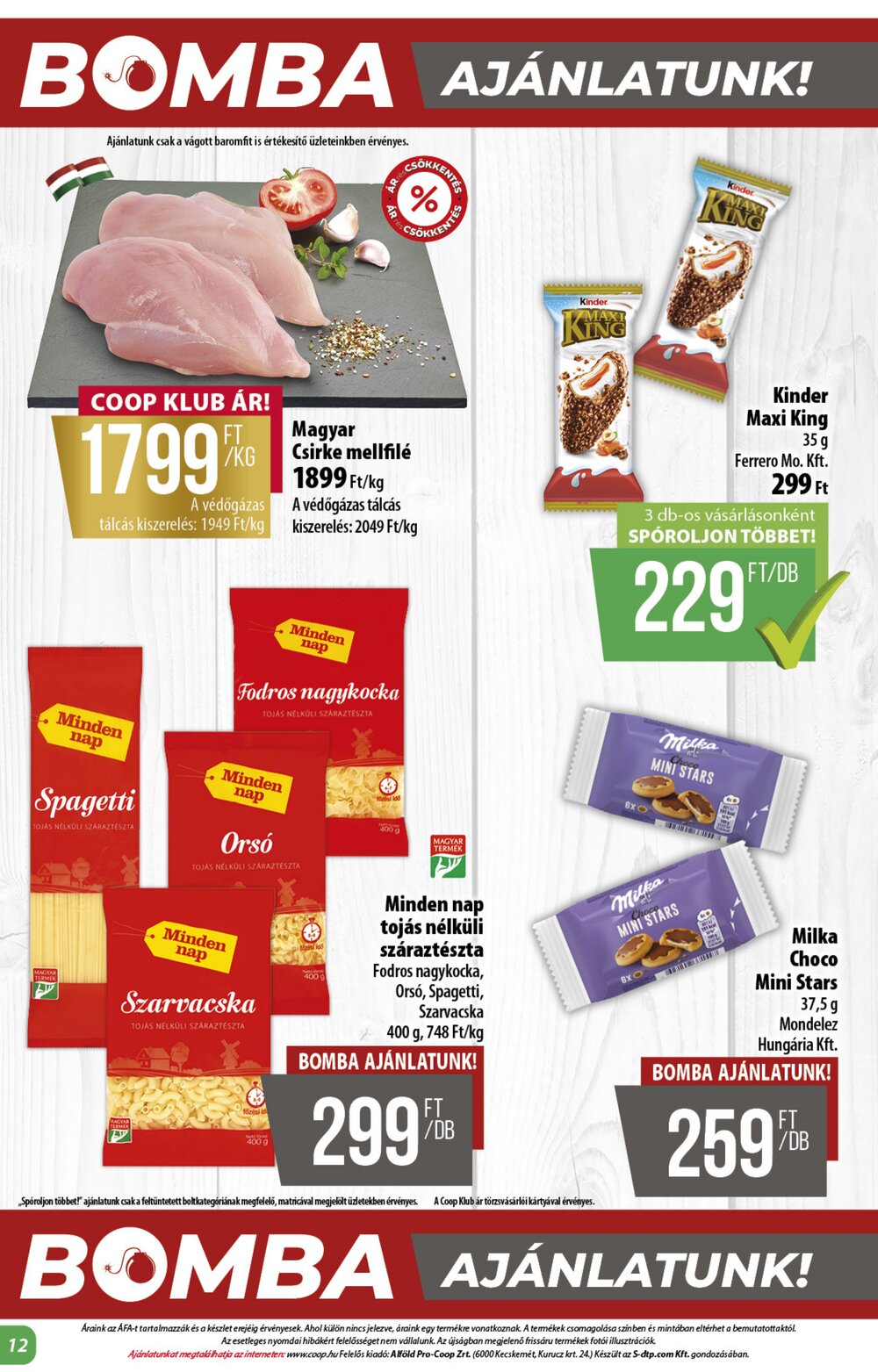 Coop akciós újság 2026.02.26-tól - 12. oldal.