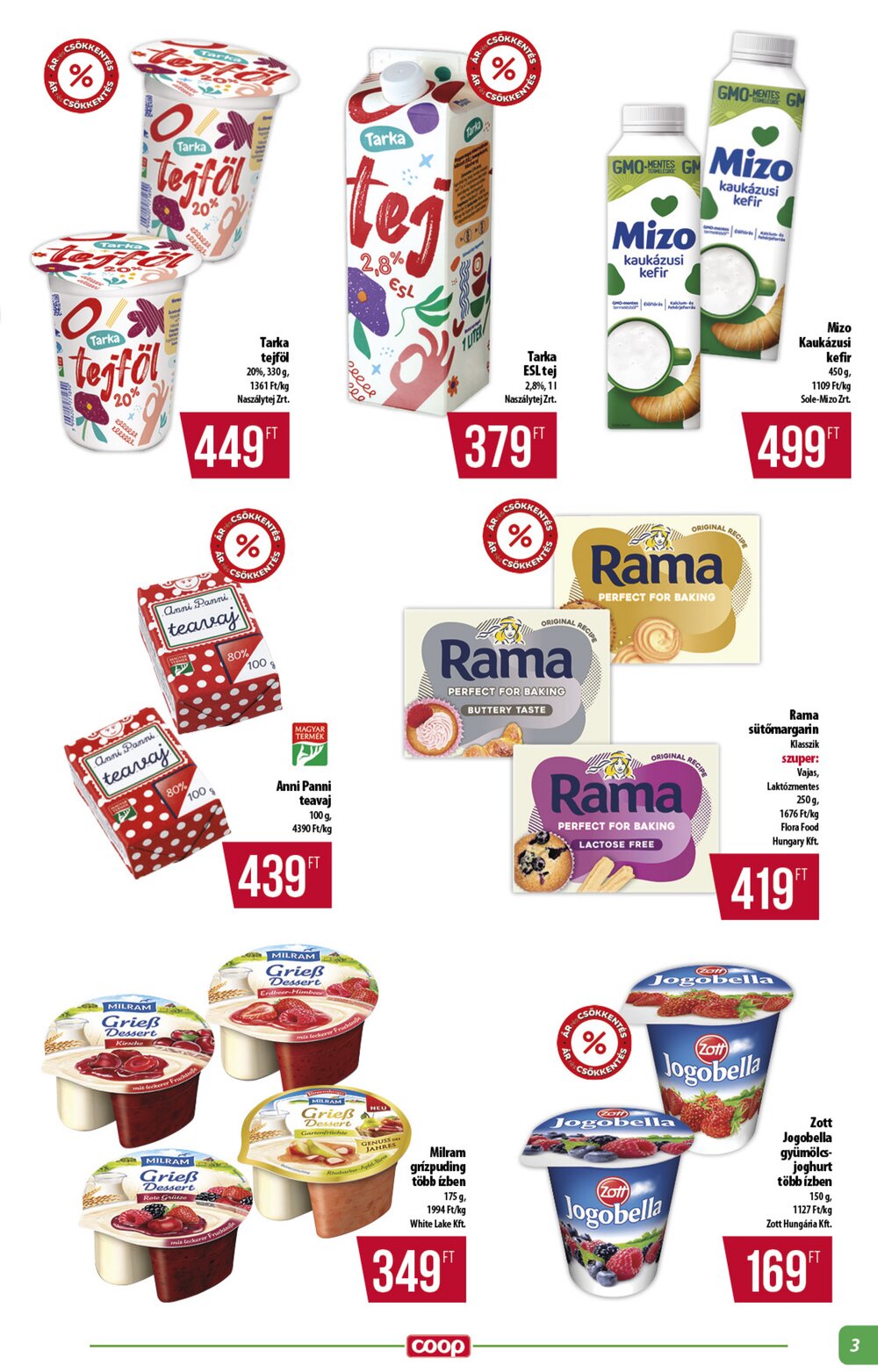 Coop akciós újság 2026.02.26-tól - 3. oldal.