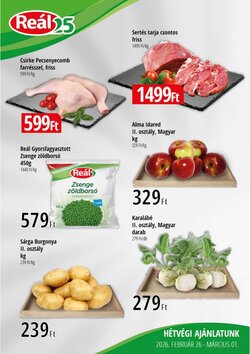 Reál akciós újság 2026.02.26-tól