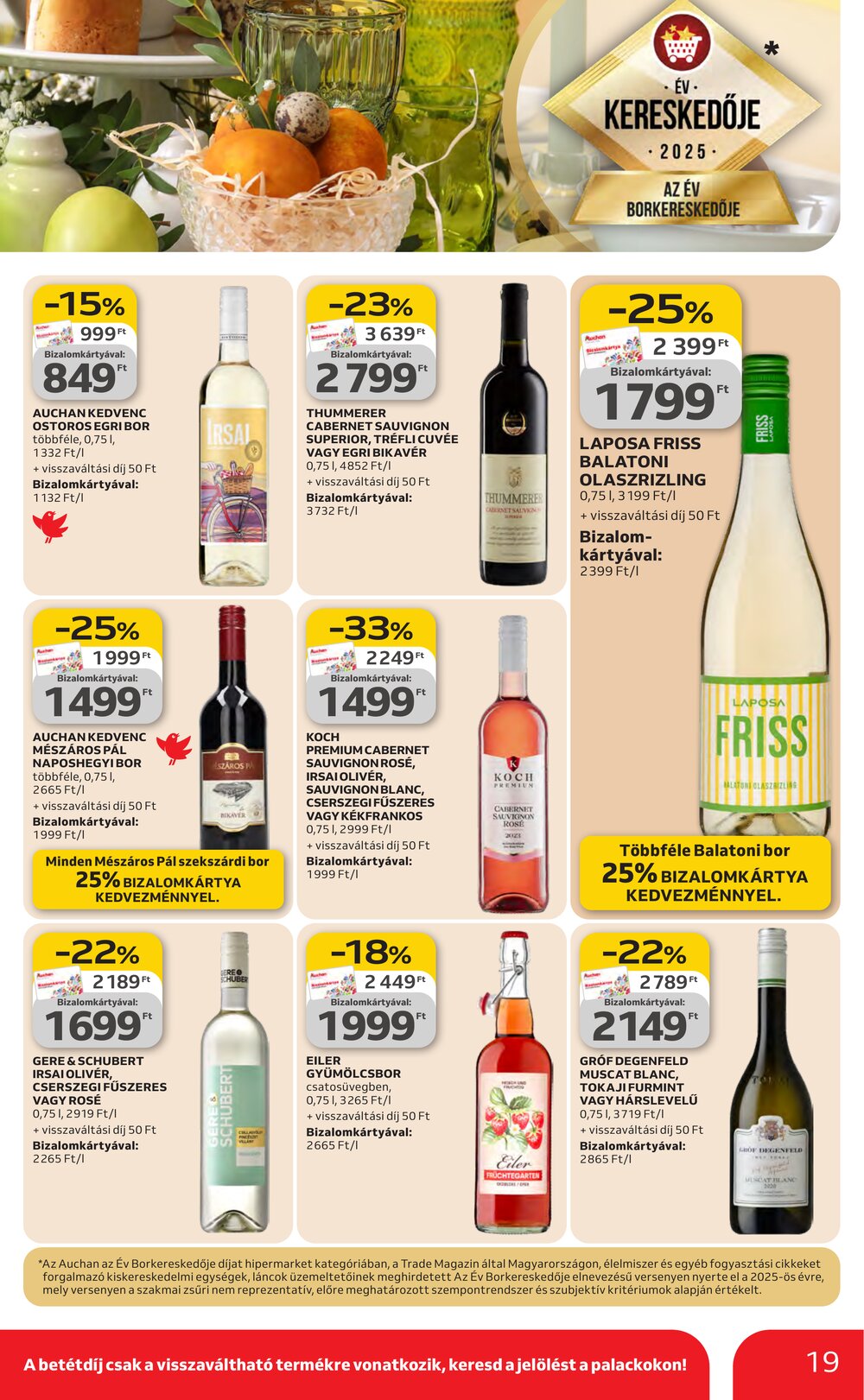 Auchan akciós újság 2026.02.26-tól - 19. oldal.