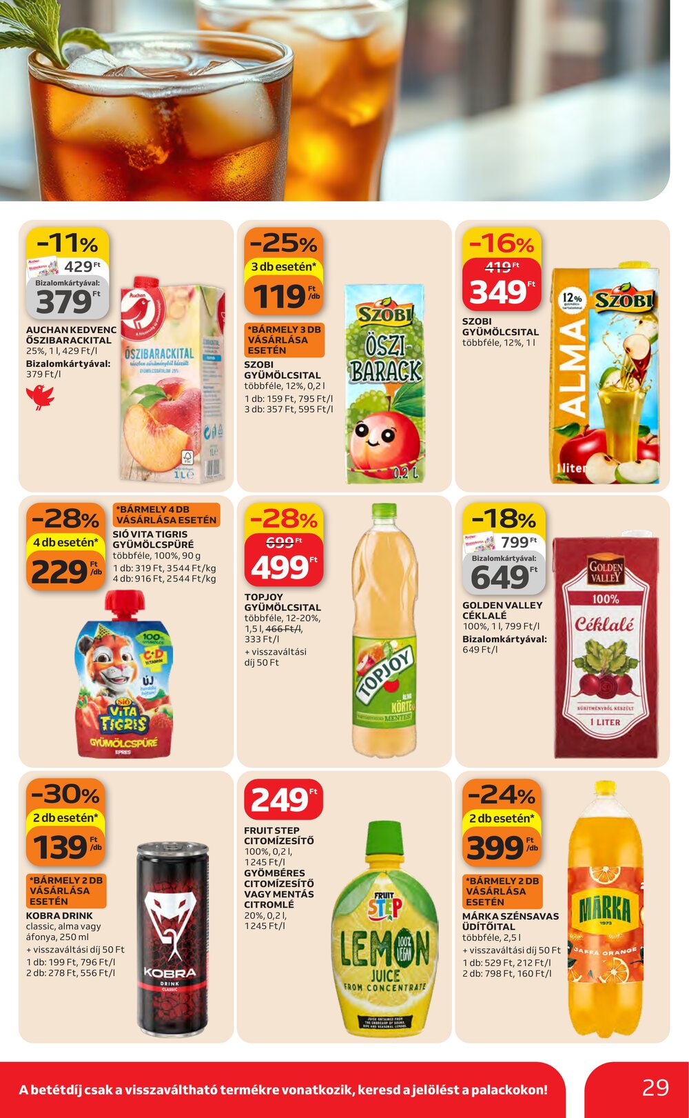 Auchan akciós újság 2026.02.26-tól - 29. oldal.