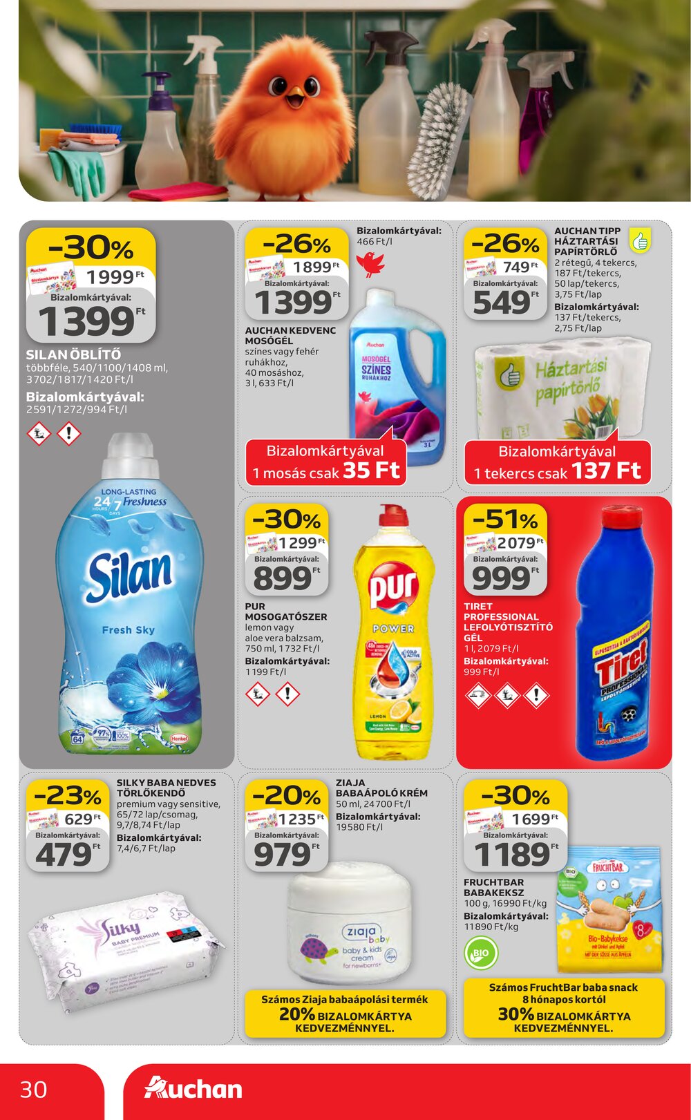 Auchan akciós újság 2026.02.26-tól - 30. oldal.