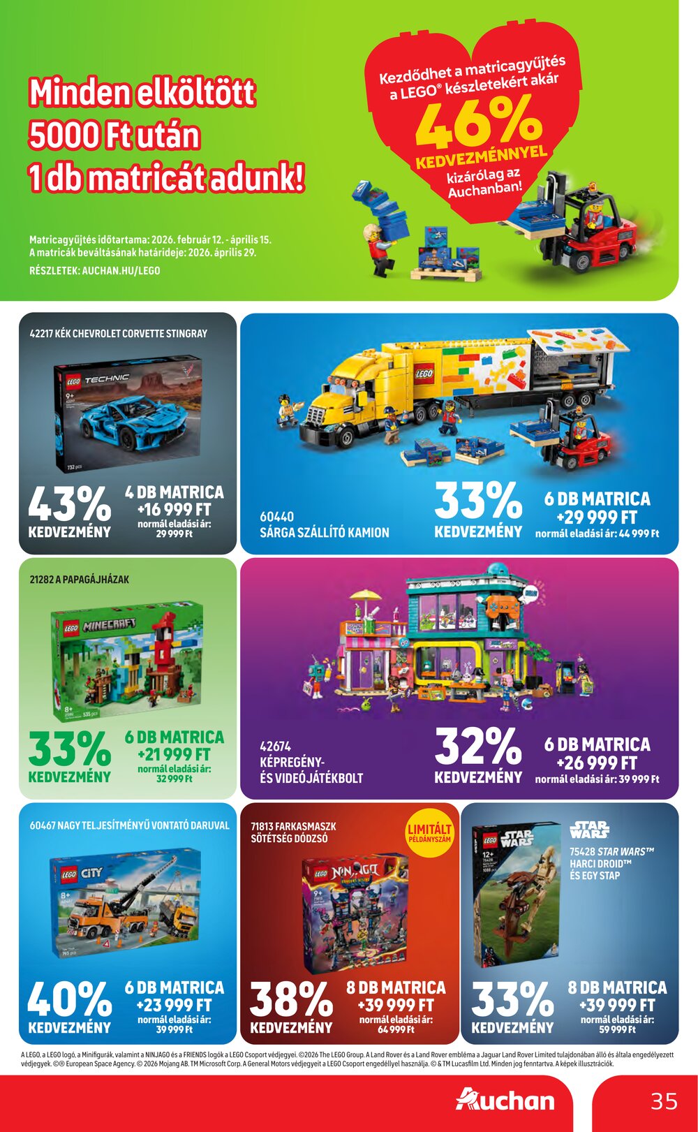Auchan akciós újság 2026.02.26-tól - 35. oldal.